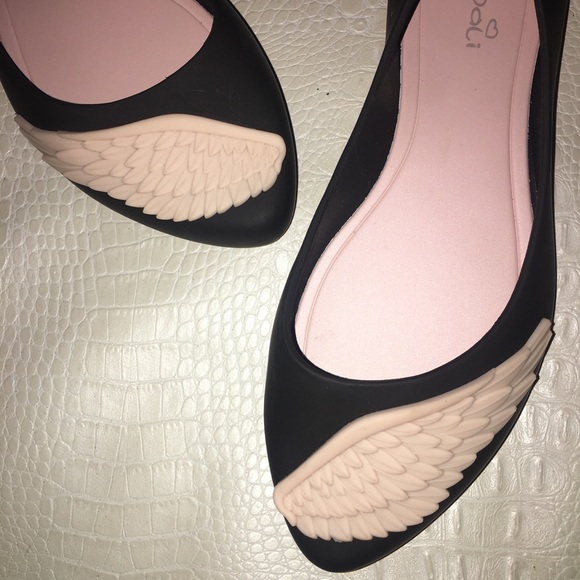 Jin Dali rubber designer slip on Flats NWOT - Picture 2 of 6